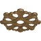 Ekena Millwork Angel Ceiling Medallion (Fits Canopies up to 4 3/8"), 20 7/8"OD x 3 5/8"ID x 1"P, Rubbed Bronze CM20ANRZS - alternate 5